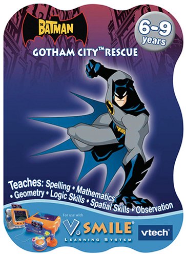 Childrens Toyshop  Toys : VTech V.Smile Learning Game: Batman "Gotham City Rescue"