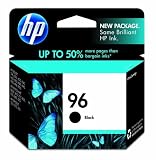 Original HP 96 Large Black Ink Cartridge in Retail Packaging