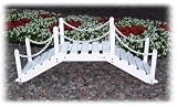 Prairie Leisure Decorative Garden Bridge with Post and Chain