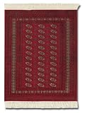 Lextra® (Turkoman Bokhara), MouseRug®, reds and gold, 10.25" x 7.125", one