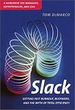 Slack: Getting Past Burnout, Busywork, and the Myth of Total Efficiency