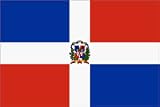 Dominican Republic Flag Nylon 12 in x 18 in.
