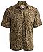 Mystic Maze Tropical Hawaiian Batik Shirt By Johari West