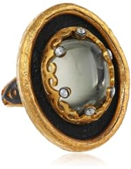 Azaara Smoky Crystal Ring