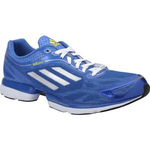 Mens Adidas adizero Rush Running Shoes Prime Blue / Metallic Silver / Prime Yellow G48874 Size 10 Mens Adidas adizero Rush Running Shoes Prime Blue / Metallic Silver / Prime Yellow G48874 Size 10