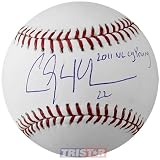 Clayton Kershaw Autographed/Hand Signed MLB Baseball Inscribed 11NLCY
