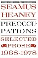 Preoccupations: Selected Prose, 1968-1978