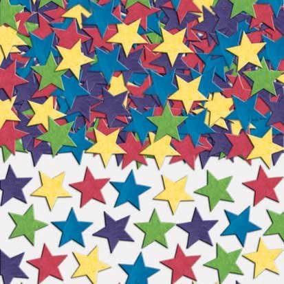 Mini Star Paper Confetti 2oz