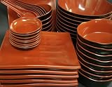 Melamine 48 piece Dish Set #605BR