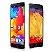 inDigi® Unlocked 5.5-inch Dual-Core 3G Android 4.4 Smart Cell Phone Google Play Store Supported (Facebook, Twitter, Whatsapp, Skype, Instagram, YouTube, Netflix and More)