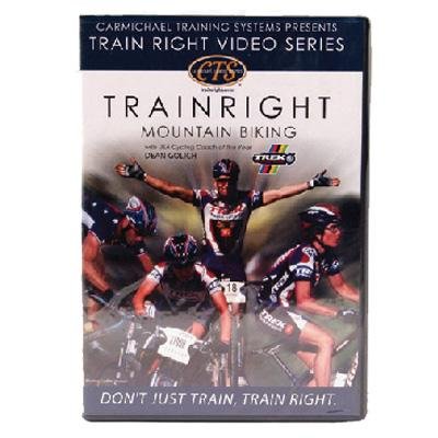 Carmichael Training Systems CTS Train Right Mountain Biking DVD.