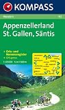 Appenzellerland - St. Gallen - S�ntis 1 : 50 000: Wanderkarte - 