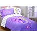 Disney Tinkerbell Powder Purple Twin Sheet Set