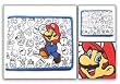 Nintendo Super Mario Bros. Mario with Enemies Bifold Wallet