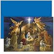 A Holy Scene Religious Christmas Cards
