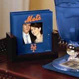 Memory Company New York Mets Art Glass Coaster Set
