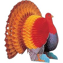 Turkey Honeycomb 15in Centerpiece