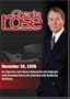 Charlie Rose with Itamar Rabinovich; Emmylou Harris; Catherine Malfitano (November 10, 1995)