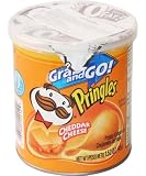 Pringles Cheddar Cheese Grab AND Go!, 1.41-Ounce Packages (Pack of 12)