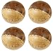 Set of 4 Ball Large 3D Wooden Round Ball - Sphere Jigsaw Puzzle Brainteaser - Handmade Wooden Toys and Game - Dia 3 inch RS.7699.00