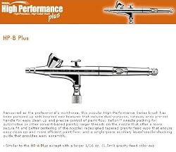 IWATA High Performance HP-B PLUS AIRBRUSH w/FREE HOSE!