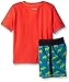 Hatley Boys' Little 2 Piece Tee and Terry Short Set