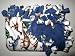 100% Polyester Fleece Blanket - Dinosaurs Lined with Solid Country Blue Fleece - FREE Shipping