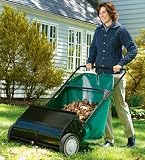 Noiseless Adjustable Rolling Leaf Sweeper