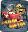 Disney Pixar Cars "Pedal to the Metal" Over-sized Fleece Throw Blanket
