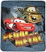 Disney Pixar Cars "Pedal to the Metal" Over-sized Fleece Throw Blanket