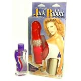 Astroglide Personal Lubricant and Jack Rabbit Vibrator Adult Sex Toy Kit