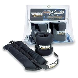 TKO Neoprene Wrist/Ankle Weights, 5 lb. pair