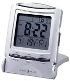 Distant Time Traveler Alarm Clock, 2-1/4in, Silver, 1 AAA (incl)