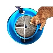 Cat Scratcher Toy with Catnip and Mouse Combo Set