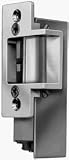 ROFU 1507 Fail Secure-Satin Brass Electric Strike with faceplate 1-1/4 x 2-3/4 3-6 VDC/ 8-16 VAC