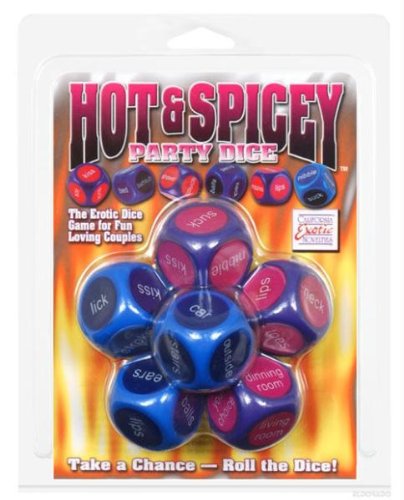 California Exotics Hot and Spicey Party Dice