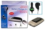 Eforcity Canon NB-1L / NB-1LH ; Fuji NP80 NP-80 Compatible Battery Charger Set for Canon PowerShot S100 / S110 / S200 / S230 / S300 / S330 / S400 / S410 / S500 / IXUS 430 / IXUS 500 / Canon Digital Ixus 300 / 330 / 400 / ELPH / V / V3 / Fuji FinePix 4800 / 4900 / 6800 / 6900 / MX 2700 / 2900 / Kodak DC-4800 / Ricoh Caplio RR1 / RDC-i500 / RDC-6000 / RDC-7 / Toshiba PDR-M70 / M5 / M4