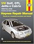 VW Golf, GTI, Jetta and Cabrio, 1999 Thru 2002 (Haynes Repair Manuals)