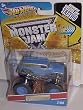 Grave Digger (Blue Silver) - Hot Wheels Monster Jam 2011 Tatoo Series #2/80 1:64 Scale (Small Version)