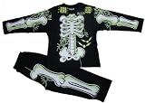 from ThePyjamaFactory Glow In the Dark Skeleton Pyjamas - 7-8 Years by ThePyjamaFactory
