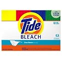 Tide Powder Detergent with Bleach, Clean Breeze Scent, Case Pack, Three 63-Load Boxes (189-Loads)