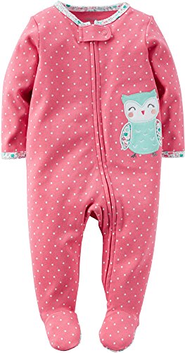 Carter's Baby Girls' Interlock Footie (Baby)