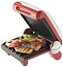 George Foreman 12206 Red Hot & Spicy Square Fat Reducing Grill with Schwartz Spices