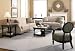 Fabric Sofa Set - 3 Piece in Beige Chenille Fabric - Coaster