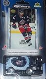 Columbus Blue Jackets NHL Diecast Zamboni by Upper Deck with Rick Nash Card 2007 Hockey Team Collectible