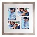 Brushed Metal Gallery Collage Frame