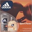 ADIDAS SPORT FEVER AFTER SHAVE 3.4 fl. Oz. Anti-Perspirant Deodorant 2.8 oz.