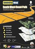 Memory-Map V5 South West Coast Path - Minehead to Falmouth OS 1:25,000