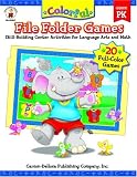 Colorful File Folder Games: Grade Pk: Skill-building Center Activities for Language Arts and Math (Colorful Game Books Series)