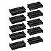 uxcell 10 Pcs 2.54mm Pitch Female 20 Pin Flat Cable IDC Socket Connector Black